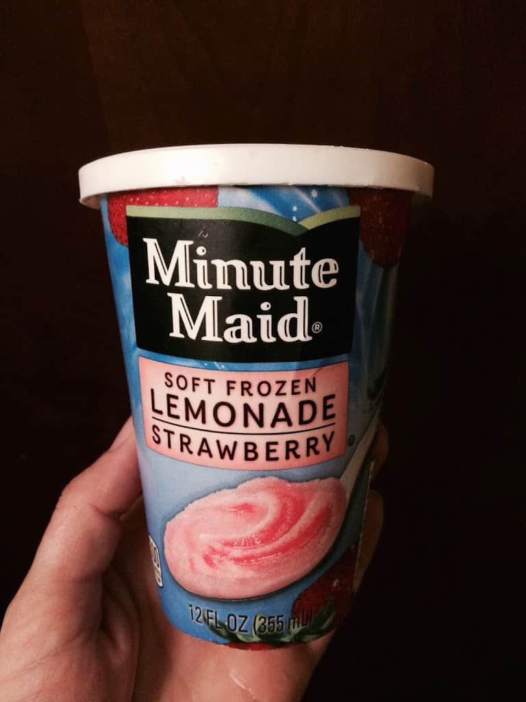 gluten-free, Minute Maid, frozen stawberry lemonade