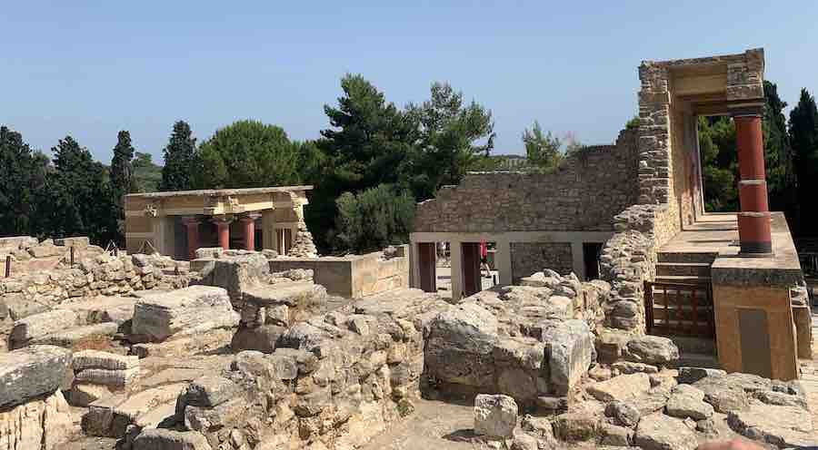 ruins of the Palace of Knossos