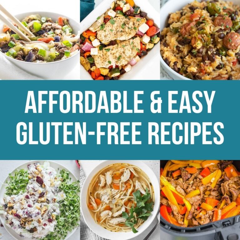 65 Cheap Gluten-Free Meals: Affordable & Easy Recipes