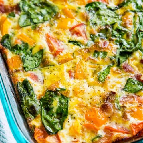 gluten-free Bacon-and-Veggie-Egg-Casserole