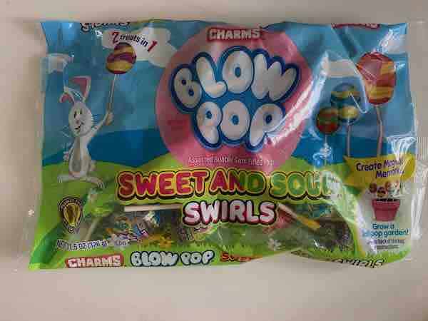 a package of Easter Blow Pops