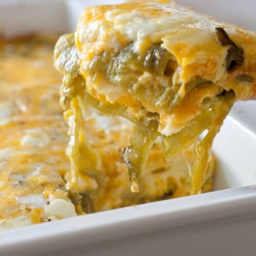 gluten-free Low Carb Chile Rellenos Casserole