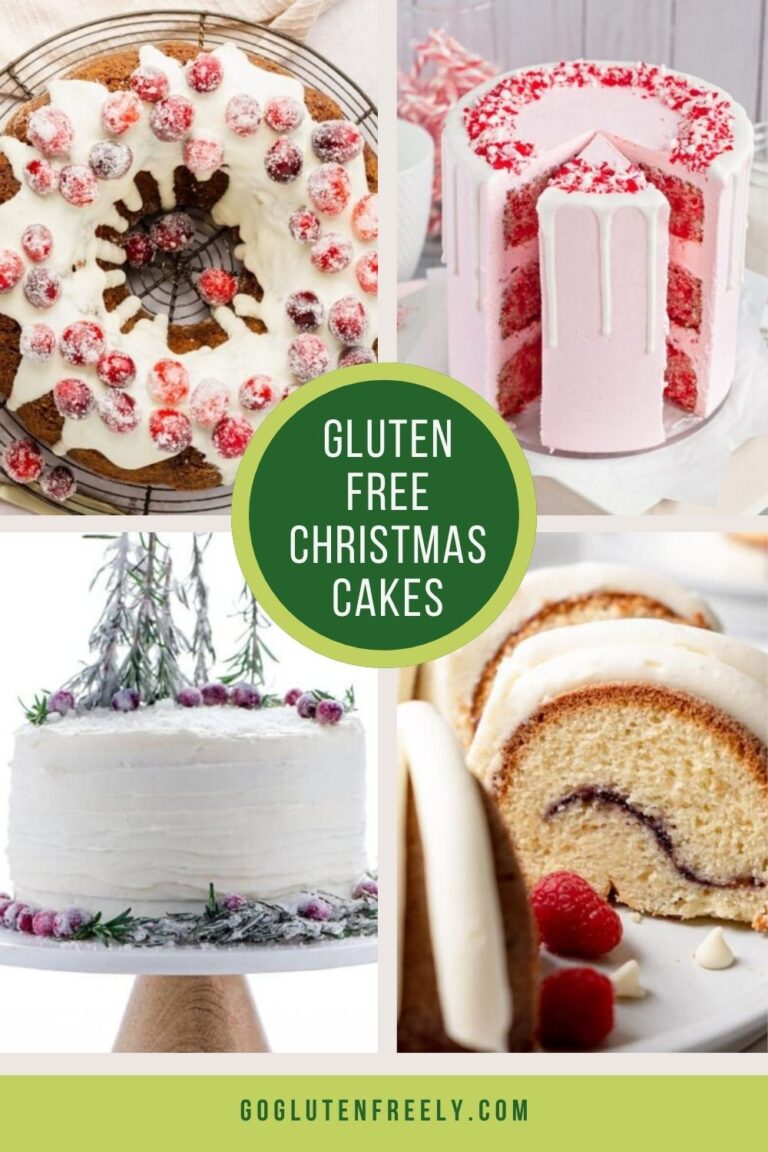 10 Gluten Free Christmas Cakes for Your Holiday Centerpiece