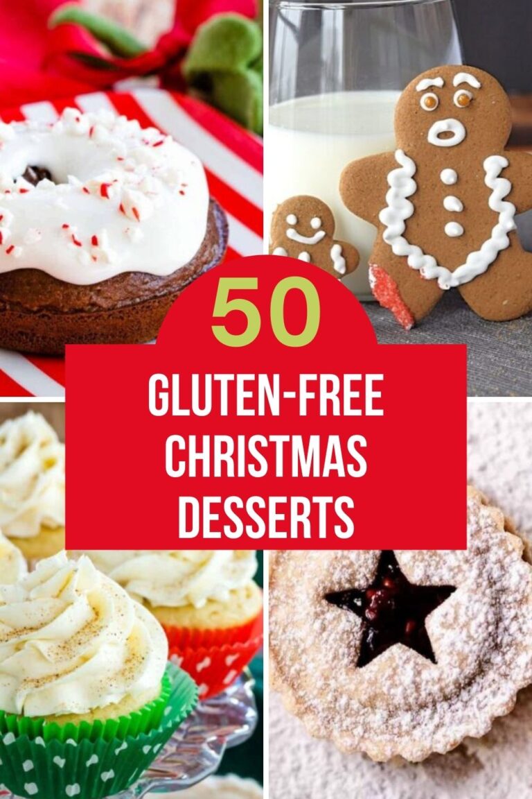 50 Festive Gluten-Free Christmas Dessert Recipes!