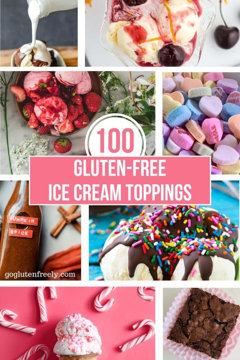 100 Delicious Ice Cream Toppings! (All Gluten-Free)