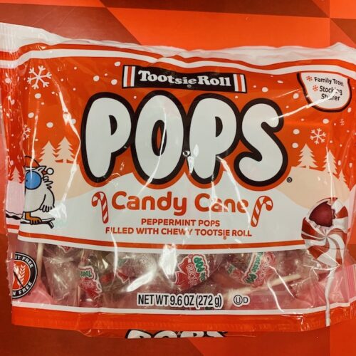 Bag of Tootsie Roll Candy Cane Pops.