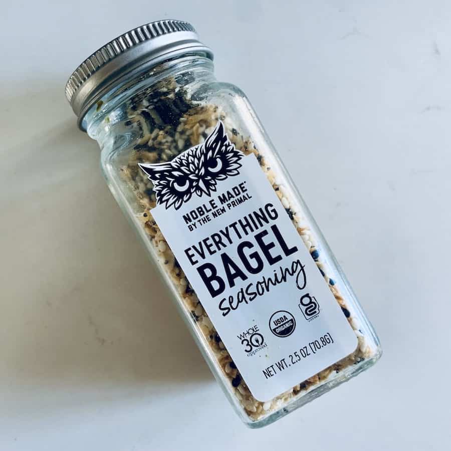Noble Made Everything Bagel jar.