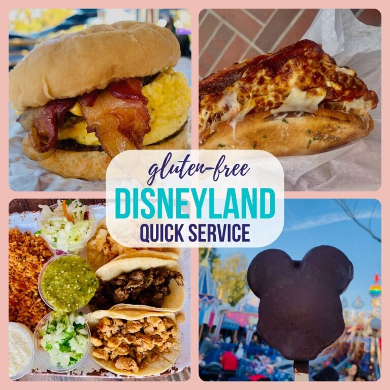 Gluten-Free Disneyland: Quick Service Dining (2024)